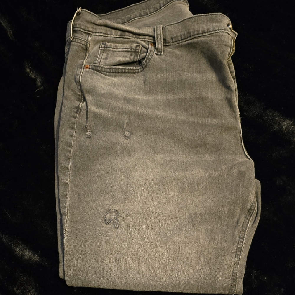 Old Navy Women's Gray Boyfriend Jeans